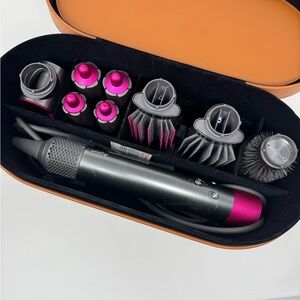 Dyson Airwrap with Pink Accents